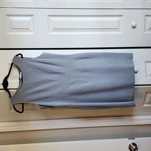 Gray Calvin Klein sheath dress